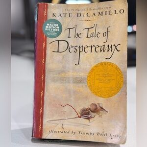 The Tale of Despereaux Kate DiCamillo Paperback Newbery Medal Movie Tie In